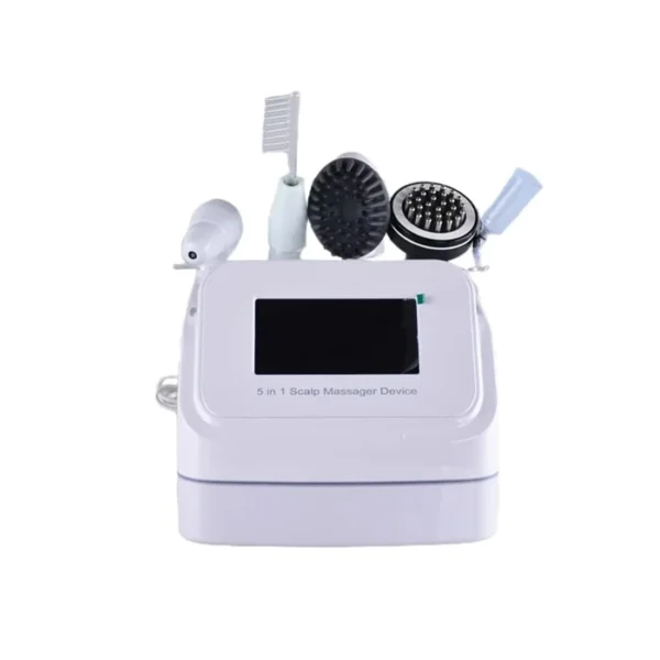 5 in 1 scalp massager analyzor usage 3 min