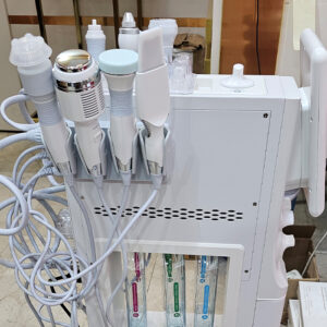 7 in 1 superfacial machine with oxygeneo handpies 7